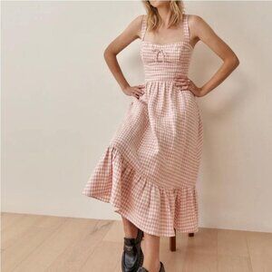 Reformation Maegan Linen Dress